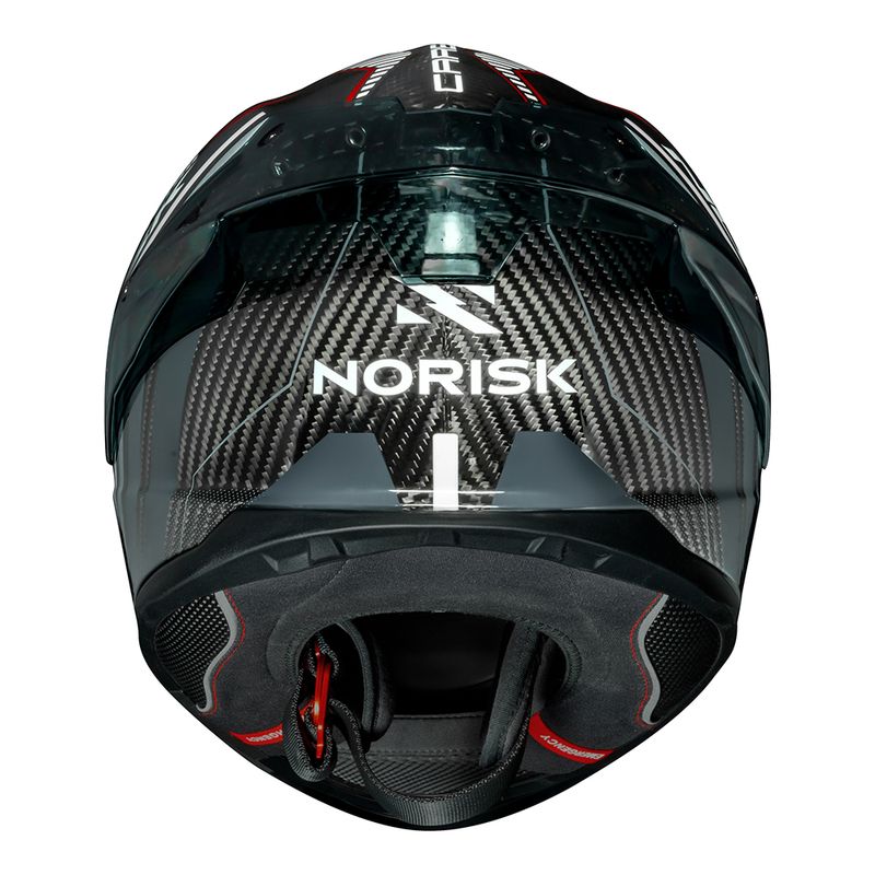 CARBON R TEAM CAPACETE VERMELHO