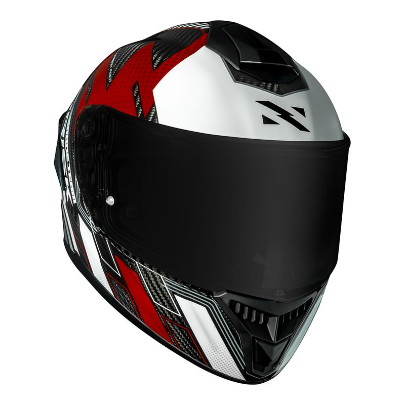 CARBON R TEAM CAPACETE VERMELHO