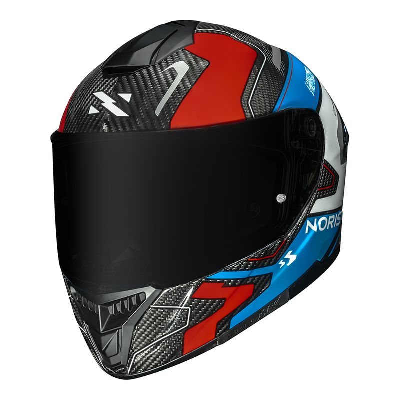 CAPACETE NORISK CARBON R RIDER AZUL