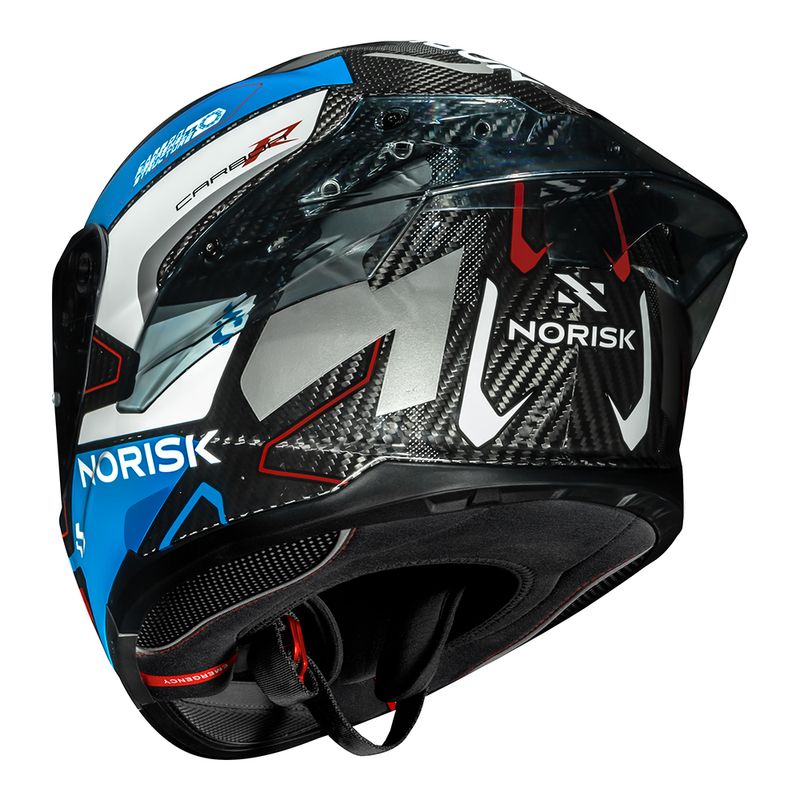 CAPACETE NORISK CARBON R RIDER AZUL