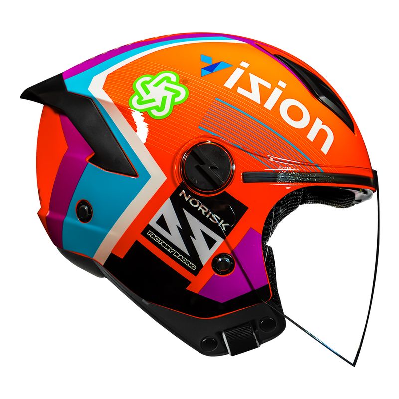 CAPACETE NEO VIZION LARANJA