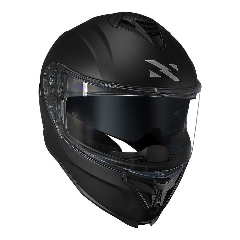 STRADA II CAPACETE MONOCOLOR PRETO FOSCO