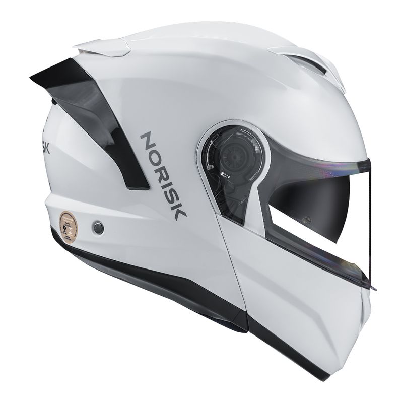 CAPACETE FORCE II MONOCOLOR BRANCO