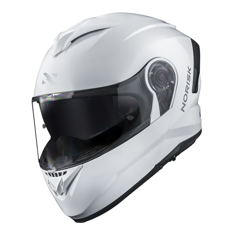 CAPACETE FORCE II MONOCOLOR BRANCO