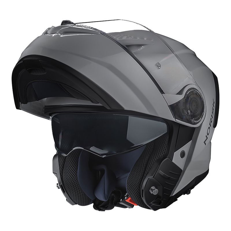 CAPACETE NORISK FORCE II MONOCOLOR NARDO CINZA