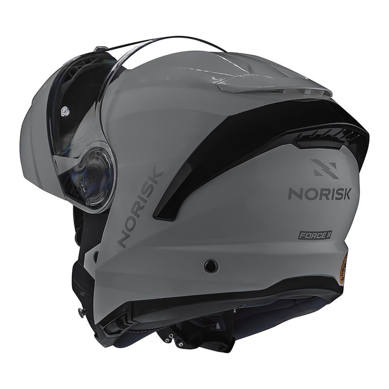 CAPACETE NORISK FORCE II MONOCOLOR NARDO CINZA