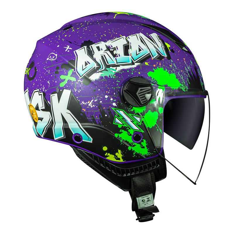 CAPACETE ORION SV SHINE ROXO FOSCO