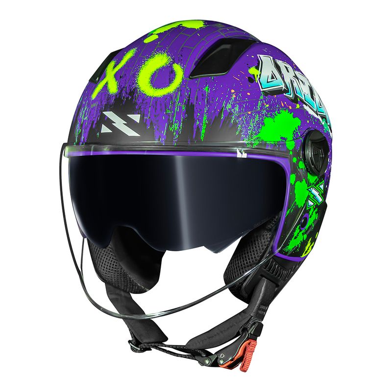 CAPACETE ORION SV SHINE ROXO FOSCO