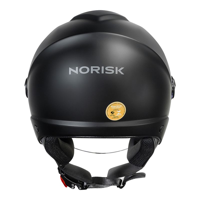 CAPACETE ORION SV MONOCOLOR PRETO FOSCO