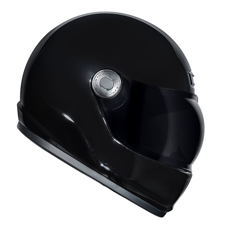 CAPACETE V8 MONOCOLOR PRETO