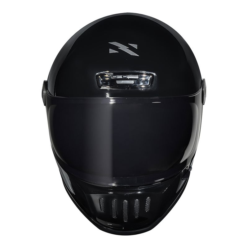 CAPACETE V8 MONOCOLOR PRETO