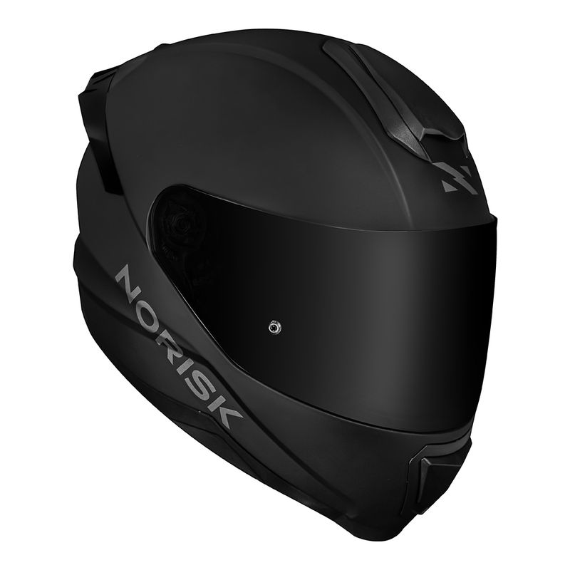 CAPACETE RAZOR MONOCOLOR FOSCO BLACK EDITION