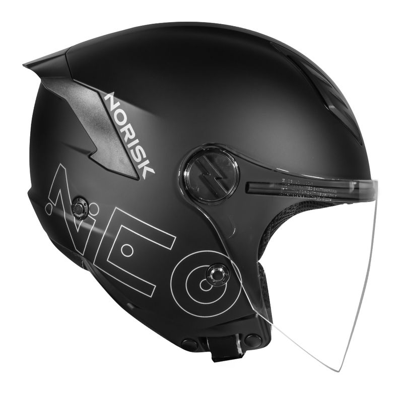 CAPACETE NEO MONOCOLOR PRETO FOSCO