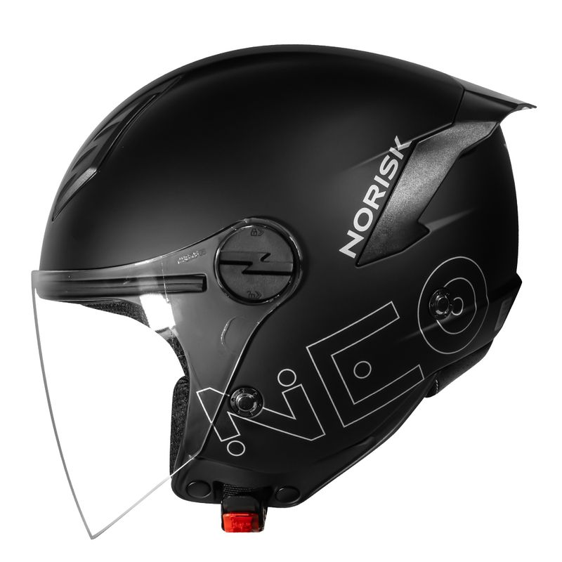 CAPACETE NEO MONOCOLOR PRETO FOSCO