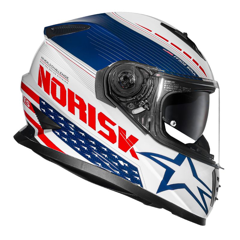 CAPACETE SOUL II GRAND PRIX USA
