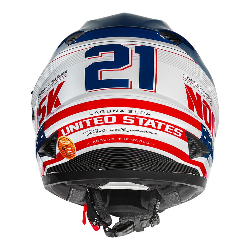 CAPACETE SOUL II GRAND PRIX USA