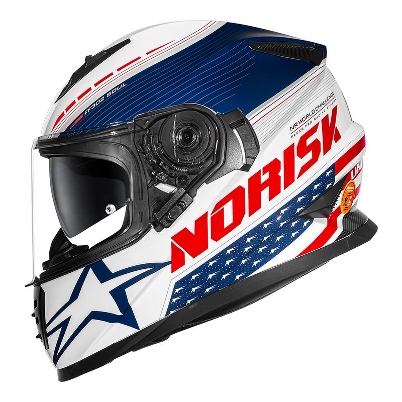 CAPACETE SOUL II GRAND PRIX USA