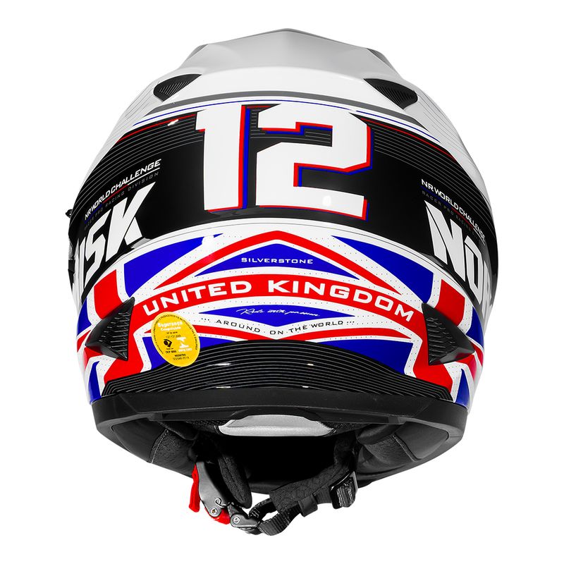 CAPACETE SOUL II GRAND PRIX UNITED KINGDOM
