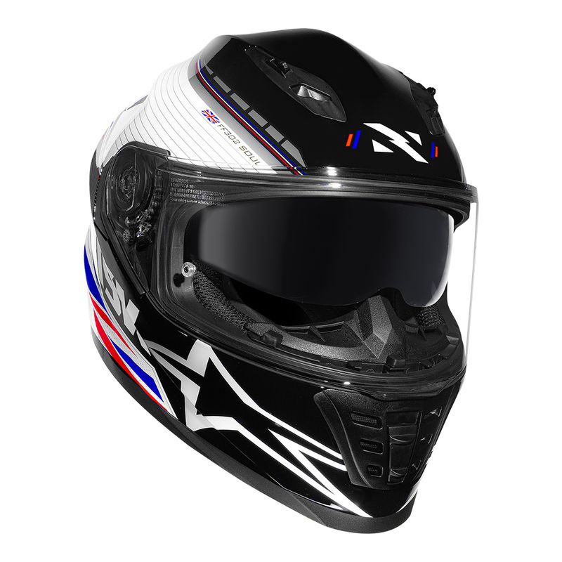 CAPACETE SOUL II GRAND PRIX UNITED KINGDOM