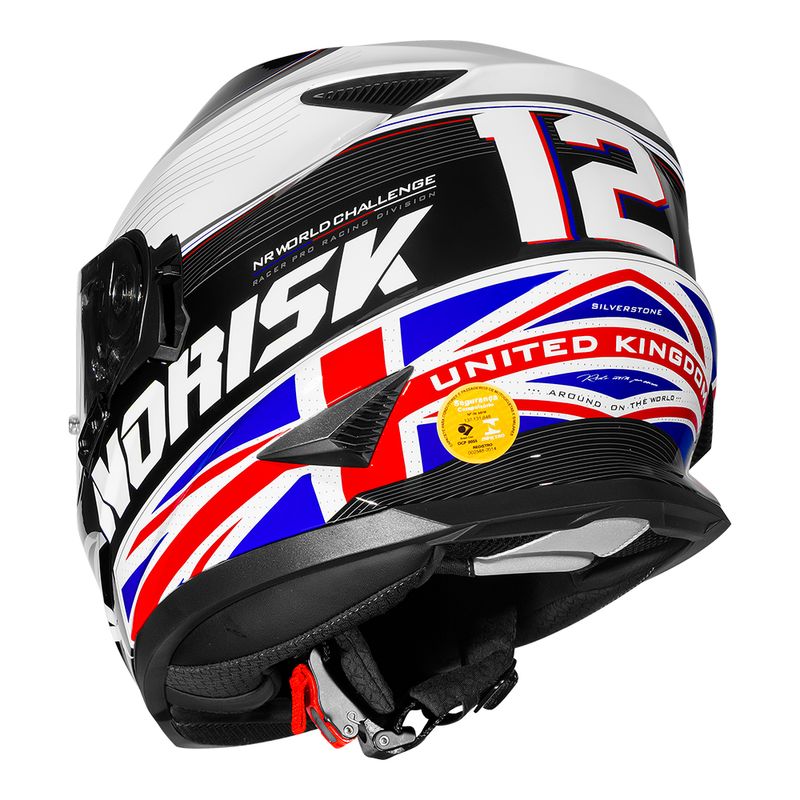 CAPACETE SOUL II GRAND PRIX UNITED KINGDOM