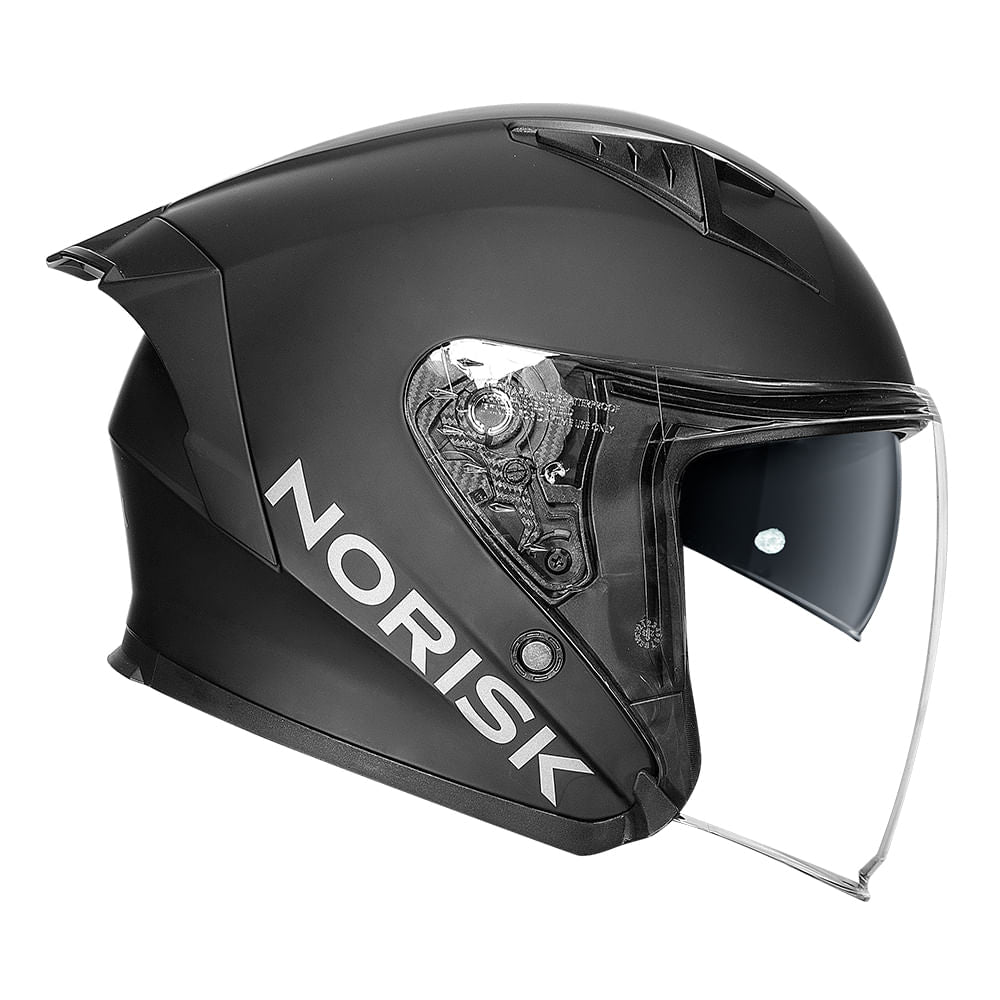 CAPACETE DOWNTOWN II MONOCOLOR PRETO FOSCO