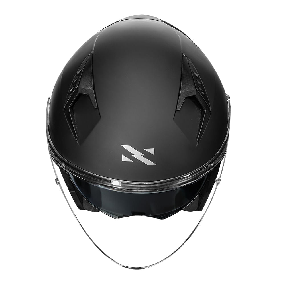 CAPACETE DOWNTOWN II MONOCOLOR PRETO FOSCO