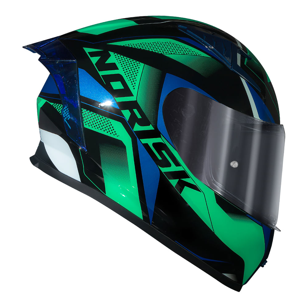 CAPACETE FLOW PULSE VERDE