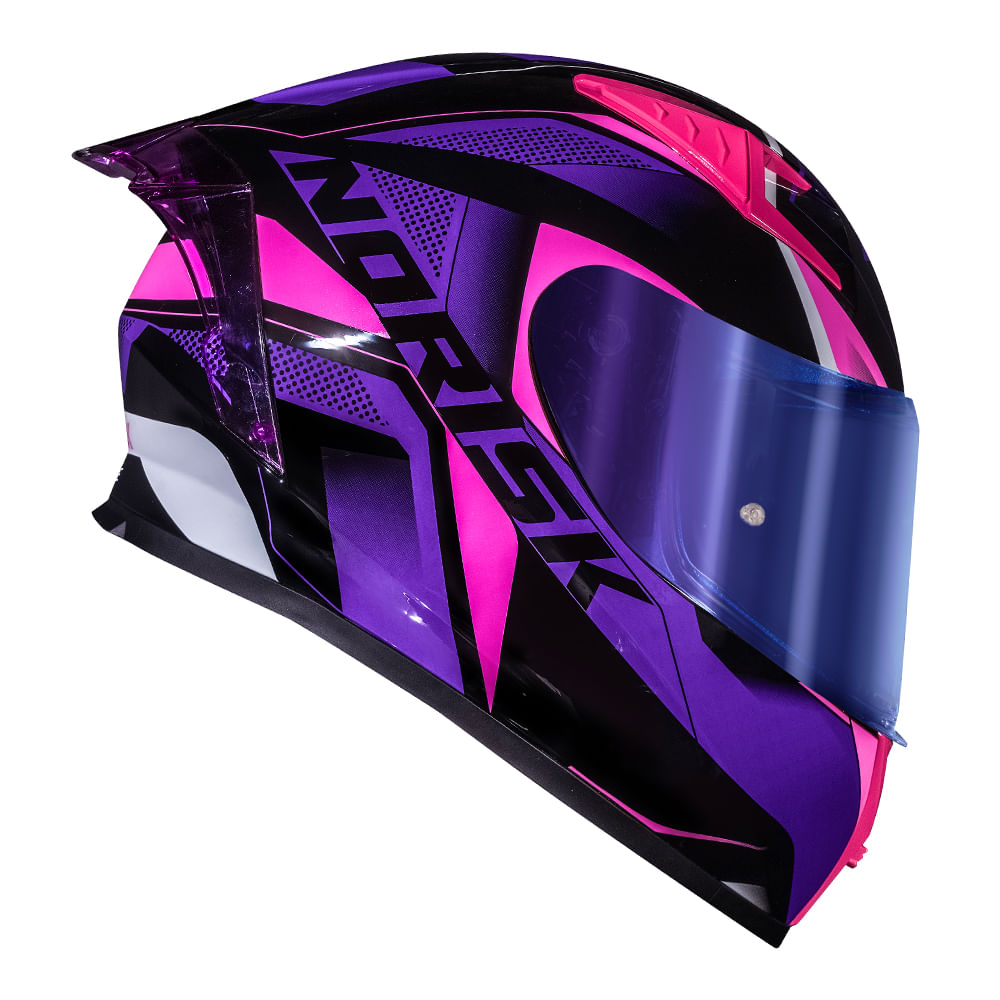 CAPACETE FLOW PULSE ROXO