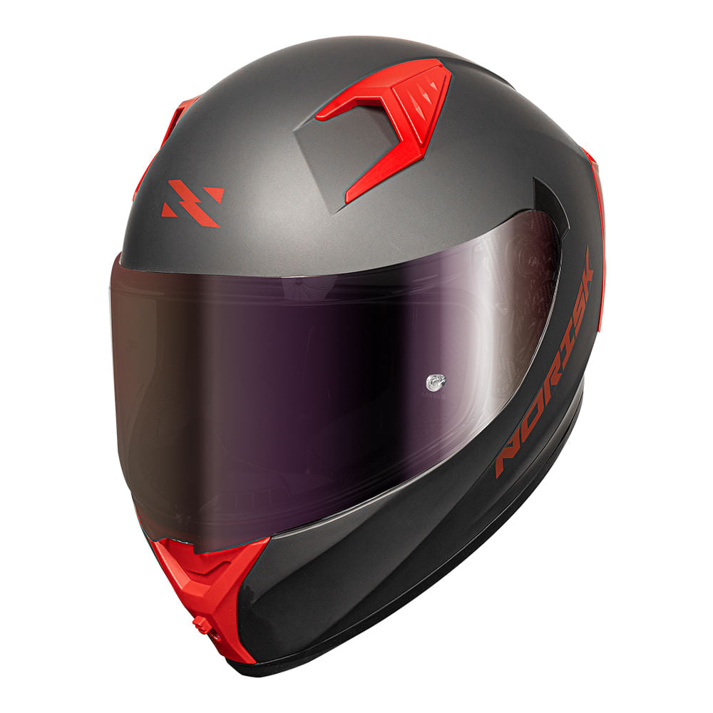 CAPACETE FLOW MONOCOLOR TITANIUM