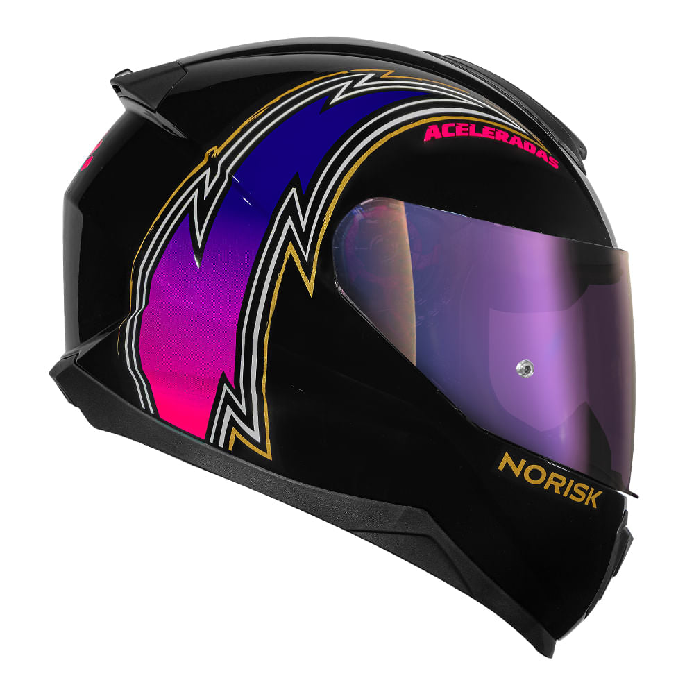 CAPACETE RAZOR ACELERADAS PRETO