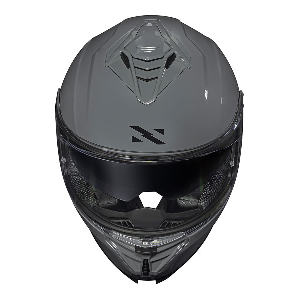 CAPACETE STRADA II MONOCOLOR NARDO CINZA