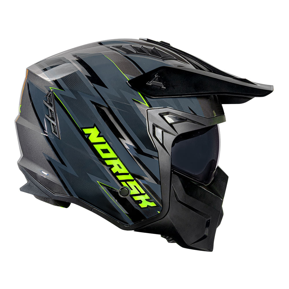 CAPACETE DARTH II STORM TITANIUM