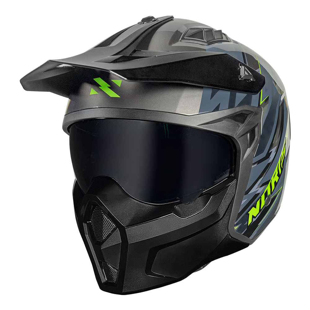 CAPACETE DARTH II STORM TITANIUM