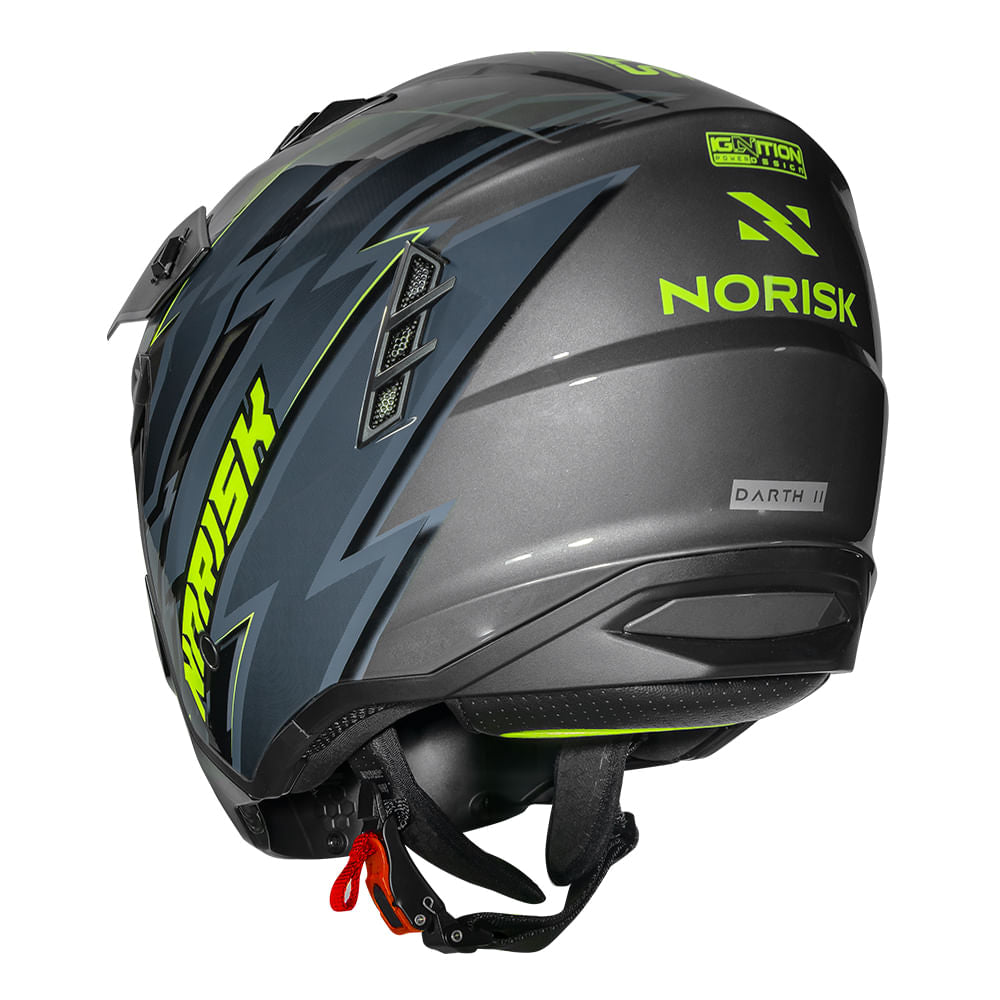 CAPACETE DARTH II STORM TITANIUM