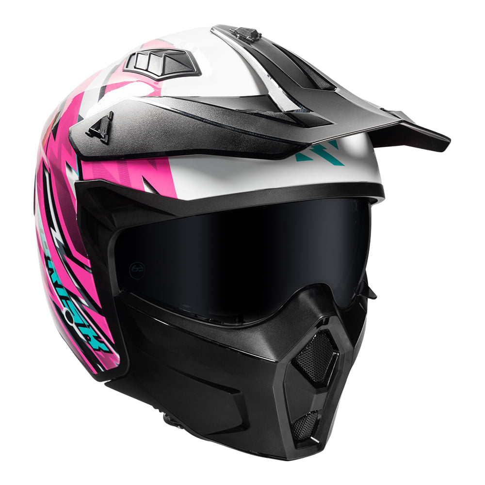 CAPACETE DARTH II STORM ROSA