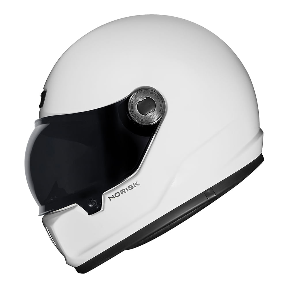 CAPACETE NORISK V8 MONOCOLOR BRANCO