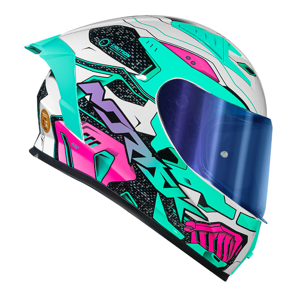 CAPACETE FLOW ROBOT BRANCO