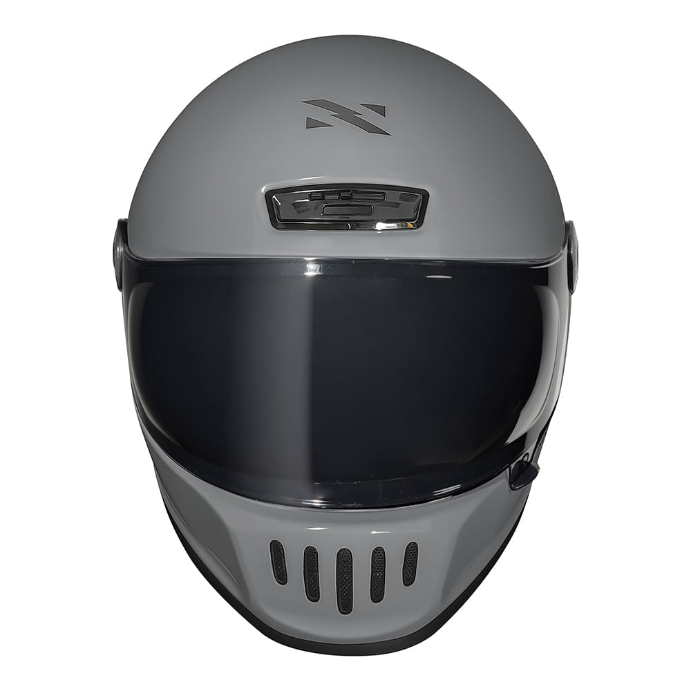 CAPACETE V8 MONOCOLOR NARDO GREY