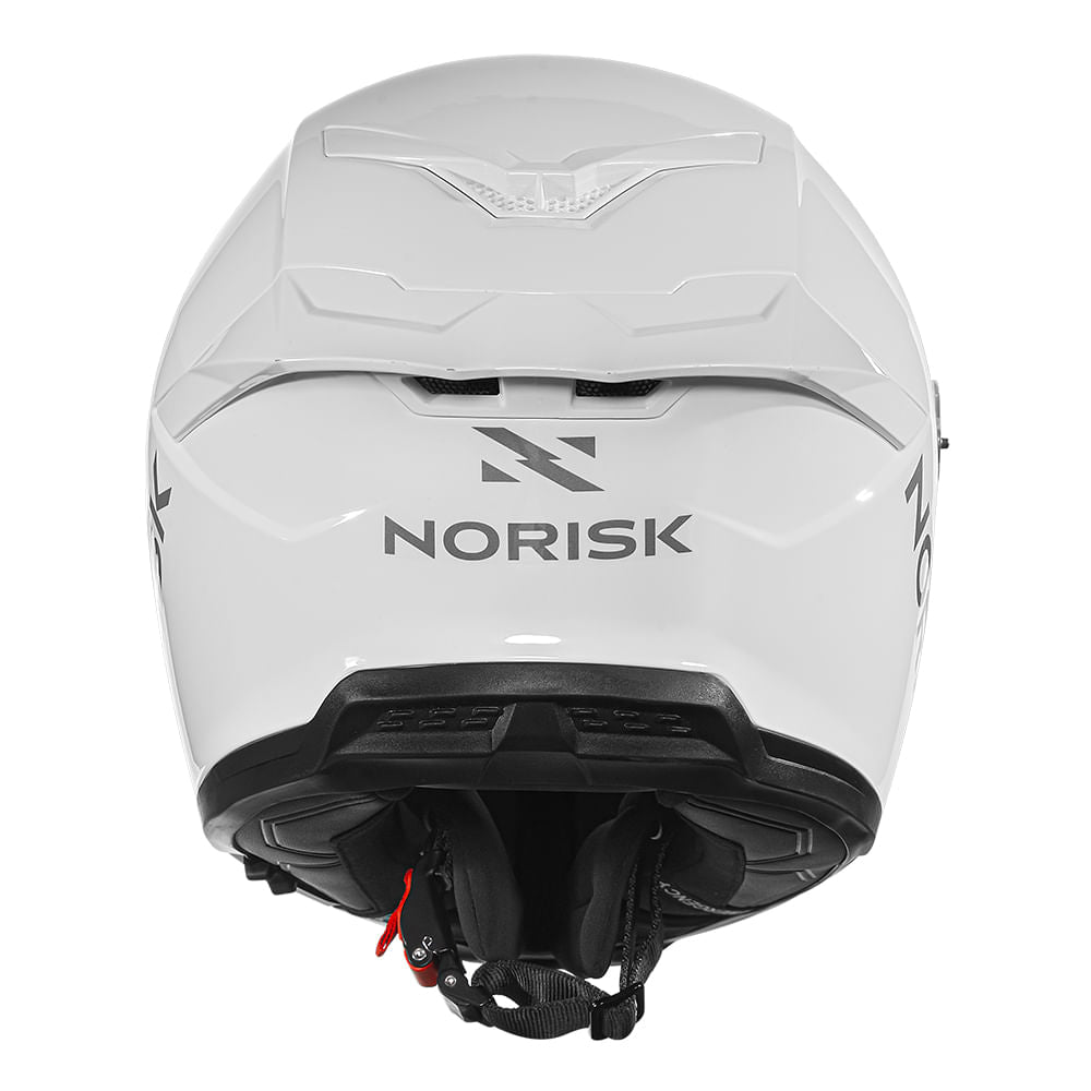 CAPACETE ROCK MONOCOLOR BRANCO