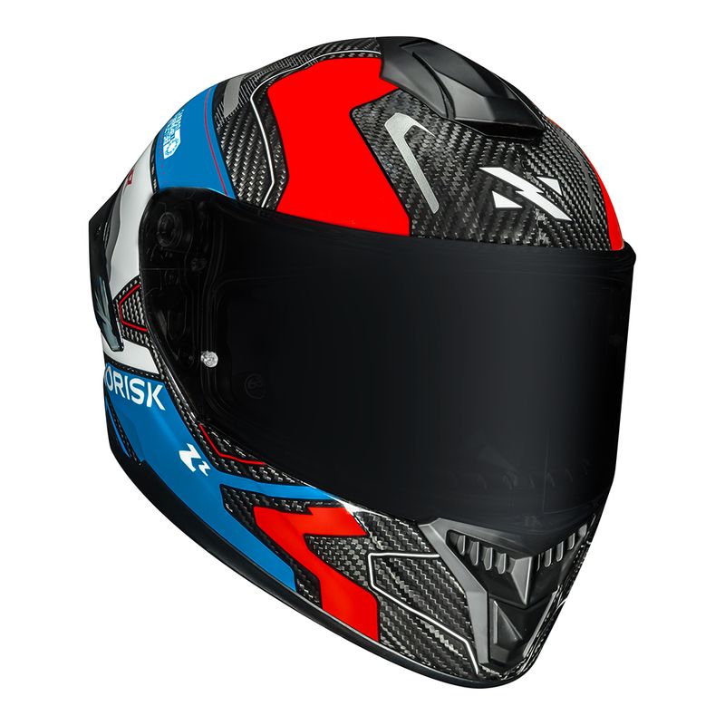 CAPACETE NORISK CARBON R RIDER AZUL