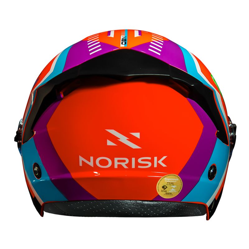 CAPACETE NEO VIZION LARANJA