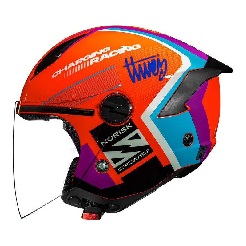 CAPACETE NEO VIZION LARANJA