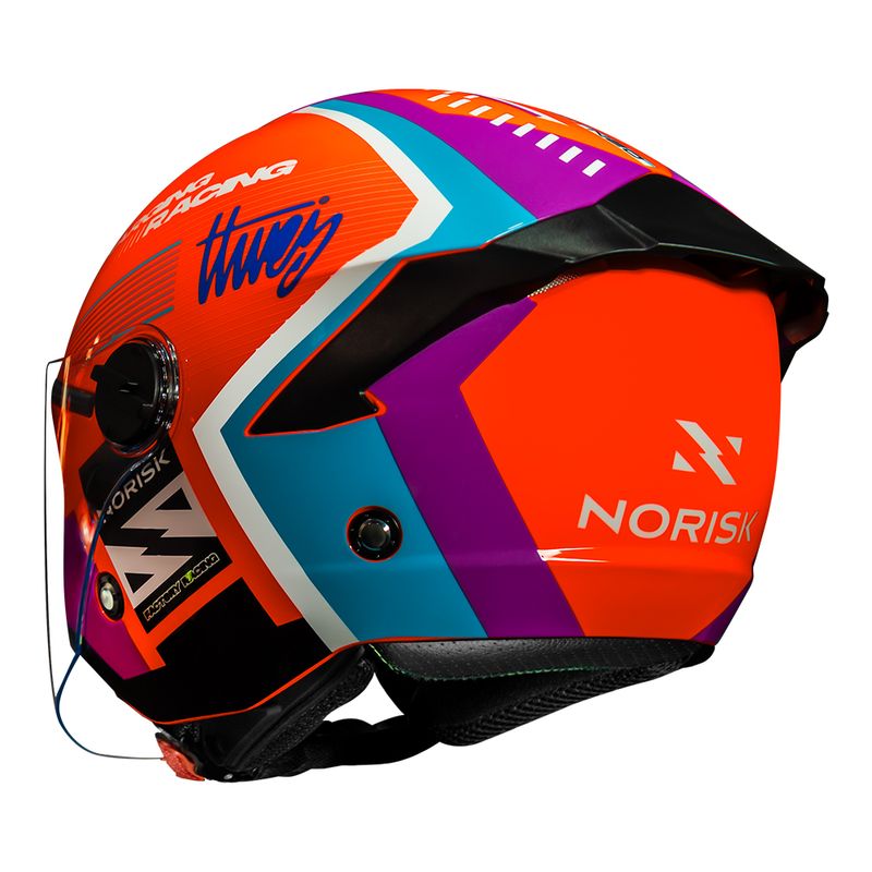 CAPACETE NEO VIZION LARANJA