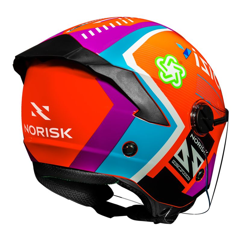 CAPACETE NEO VIZION LARANJA
