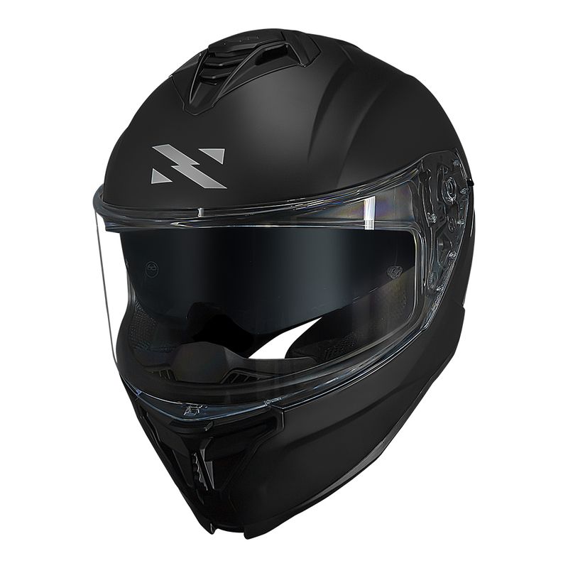 STRADA II CAPACETE MONOCOLOR PRETO FOSCO