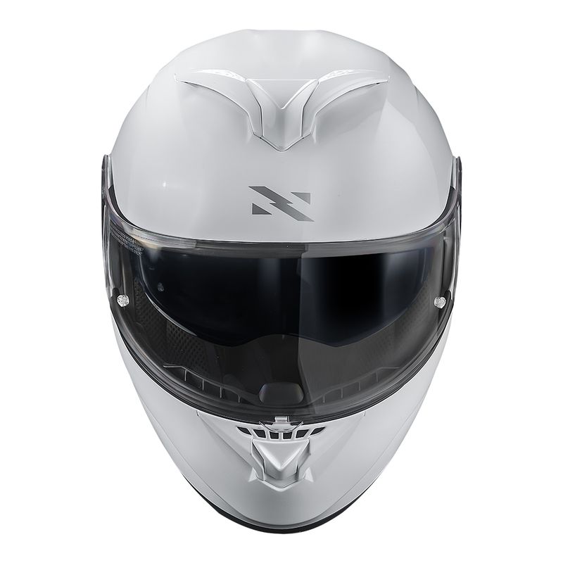 CAPACETE FORCE II MONOCOLOR BRANCO