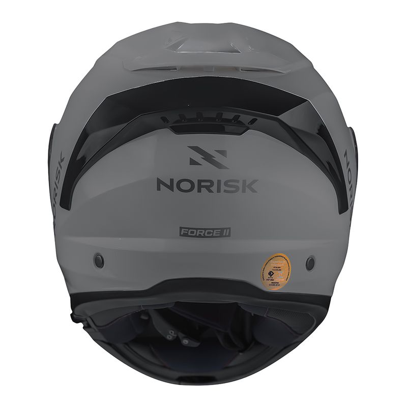 CAPACETE NORISK FORCE II MONOCOLOR NARDO CINZA