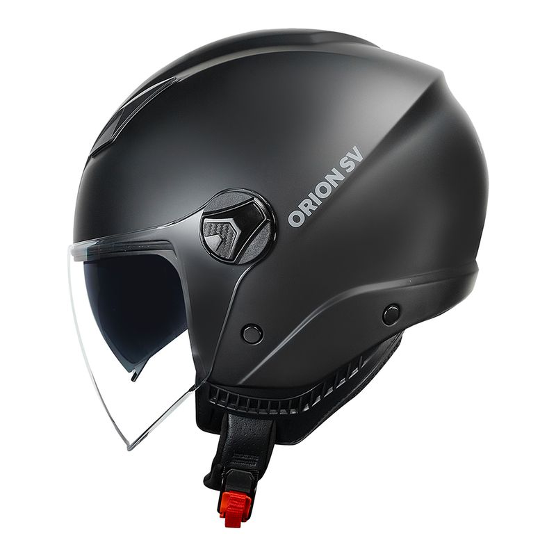 CAPACETE ORION SV MONOCOLOR PRETO FOSCO