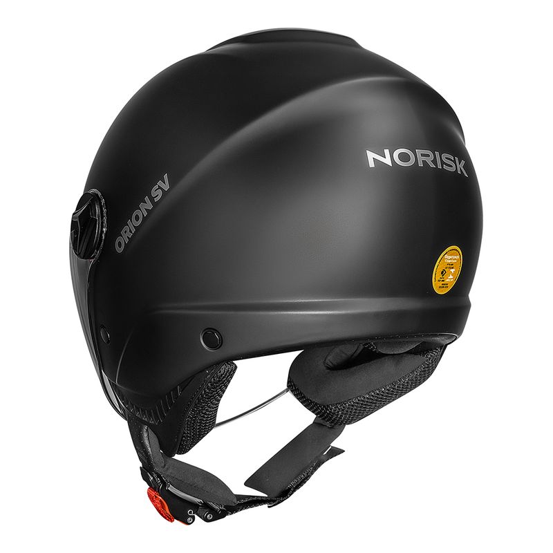 CAPACETE ORION SV MONOCOLOR PRETO FOSCO