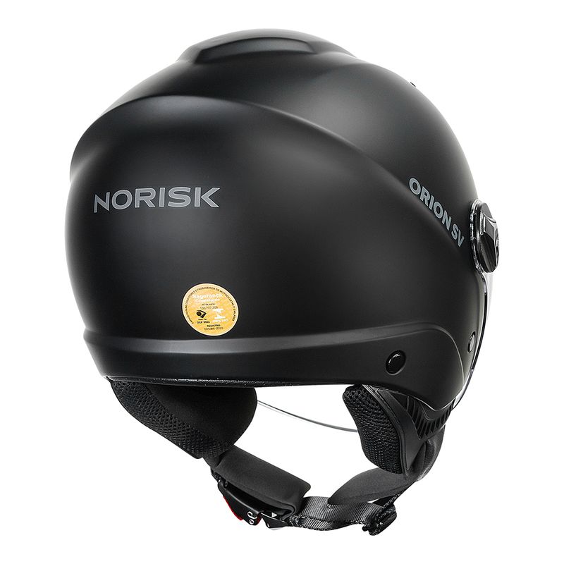 CAPACETE ORION SV MONOCOLOR PRETO FOSCO